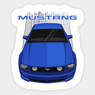 Mustang GT 2005-2009 - Sonic Blue Sticker